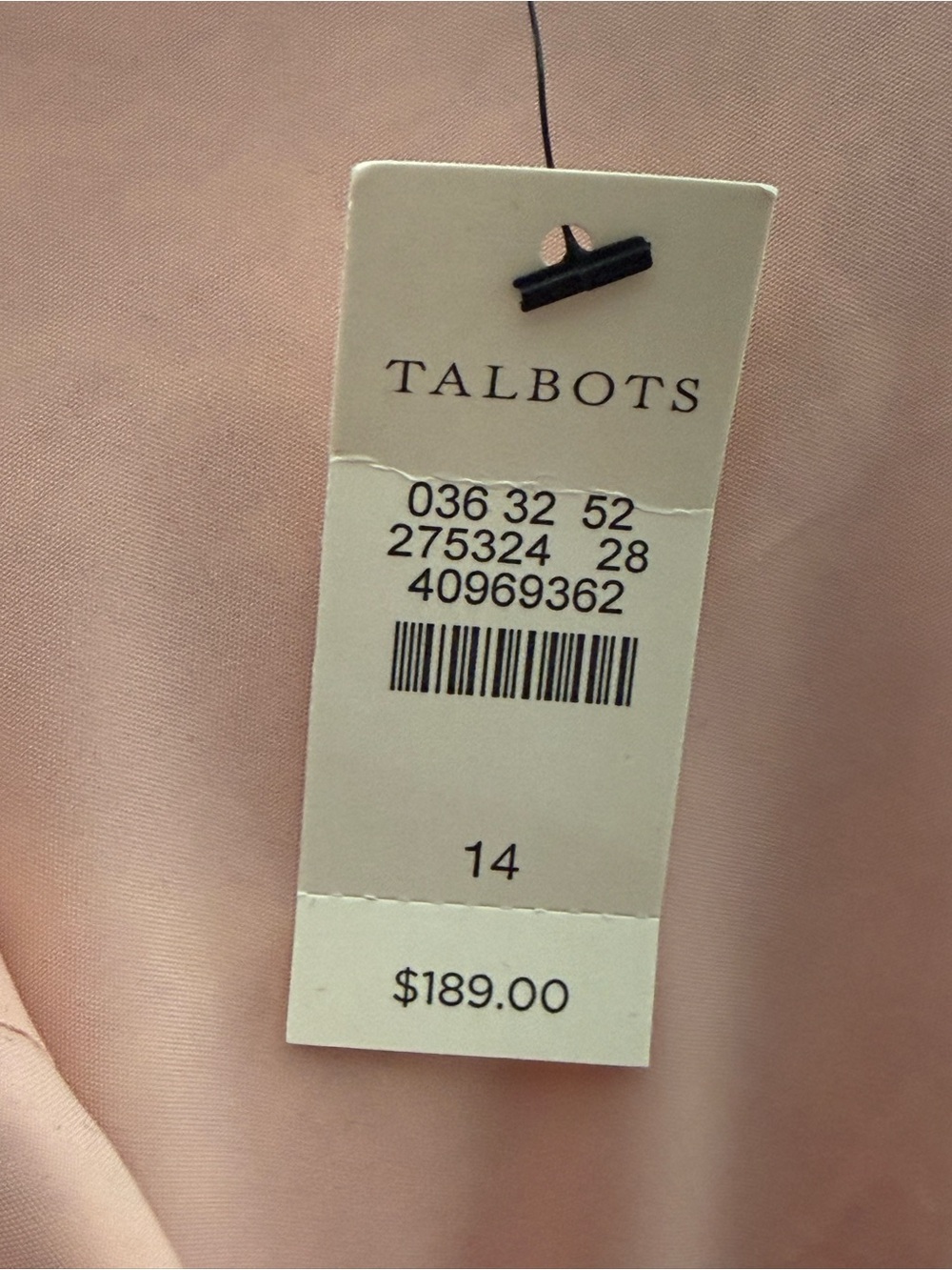 NWT Talbots Women's Pink Paisley Sleeveless Dress - Picture 7 of 8